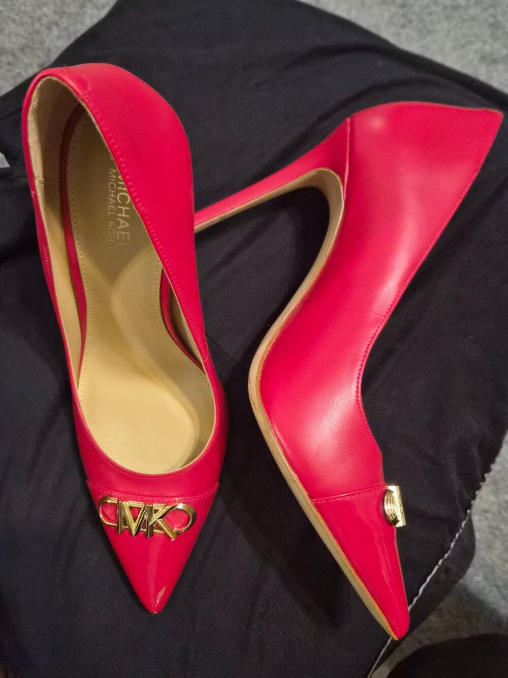 MJ red stilettos